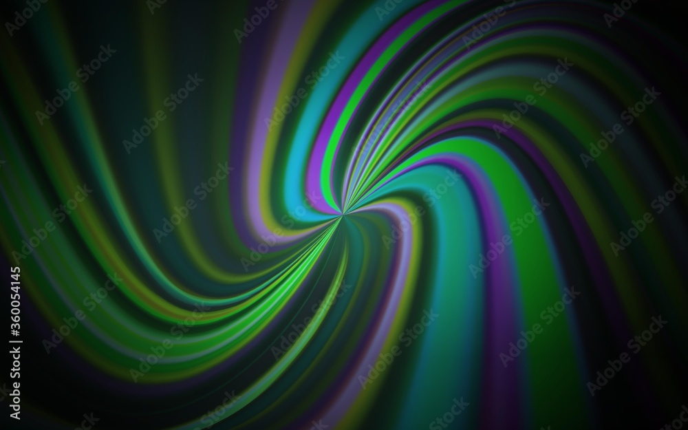 Dark Green vector abstract blurred layout. New colored illustration in blur style with gradient. Background for a cell phone.