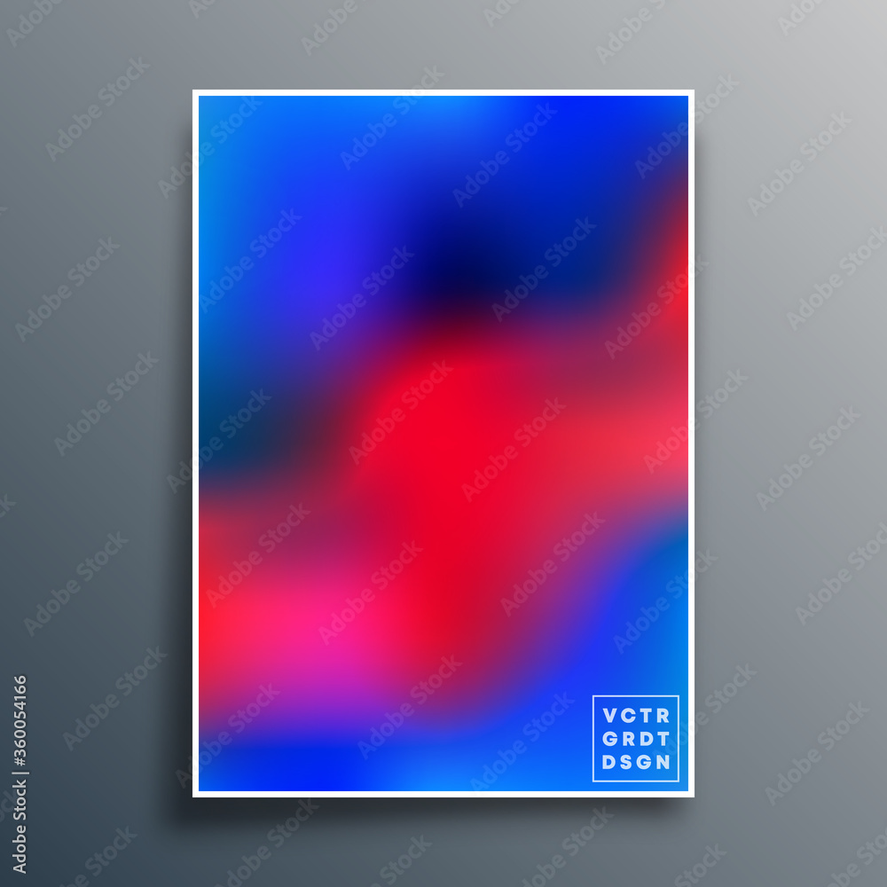 Gradient texture template design for background, wallpaper, flyer, poster, brochure cover, typography, or other printing products. Vector illustration