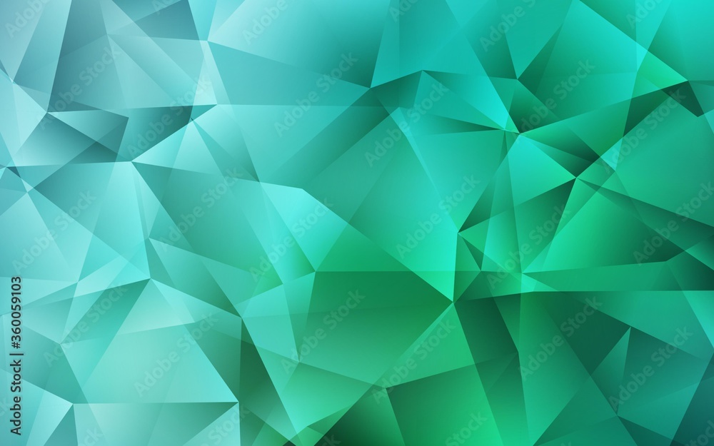 Light Green vector gradient triangles pattern. Modern abstract illustration with triangles. Brand new style for your business design. Light Green vector gradient triangles pattern. Modern abstract illustration with triangles. Brand new style for your business design.