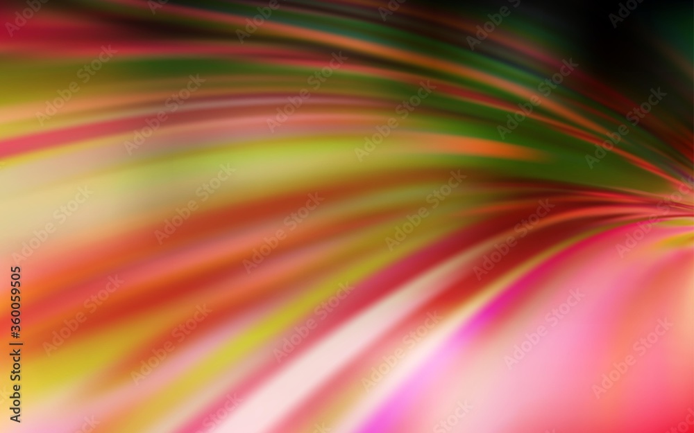 Light Red, Yellow vector abstract blurred layout. An elegant bright illustration with gradient. Background for a cell phone.