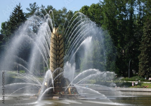fountain in the park