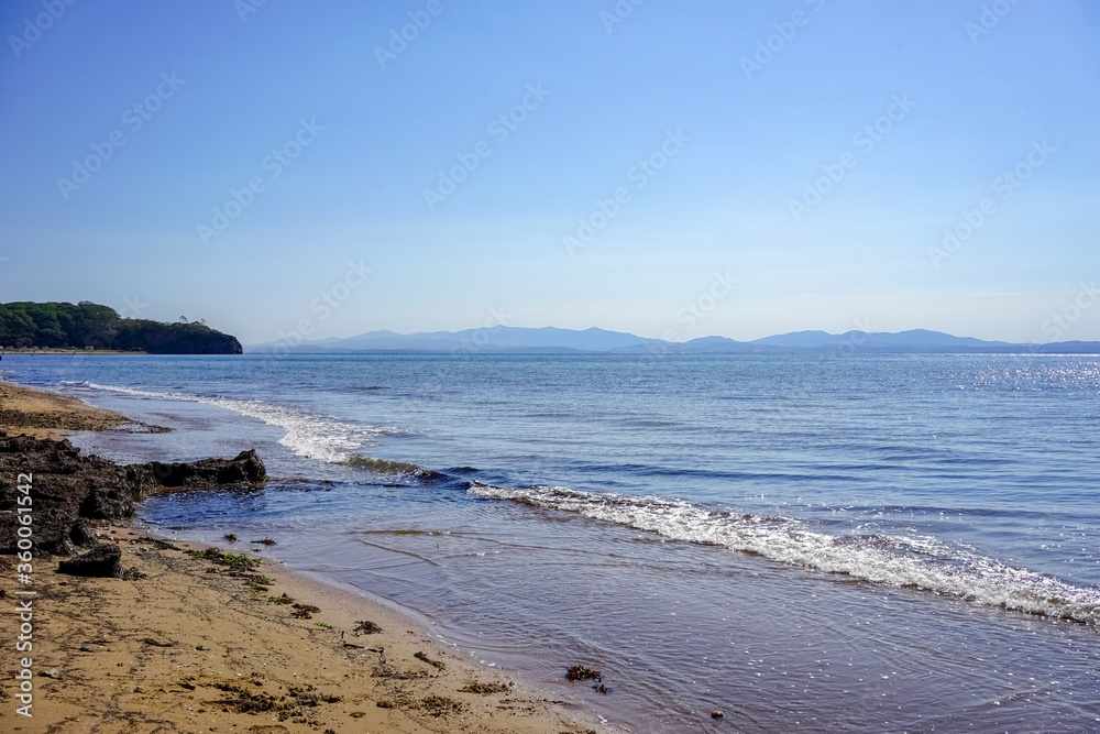 Seascape with a view of Shamora beach