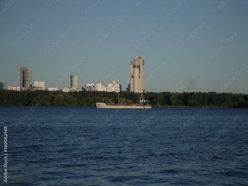 Naklejka premium coal power station