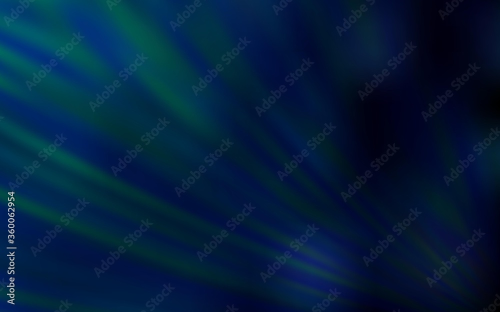 Dark BLUE vector template with repeated sticks. Blurred decorative design in simple style with lines. Pattern for ads, posters, banners.