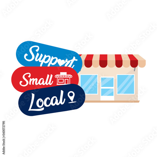 Support small poster