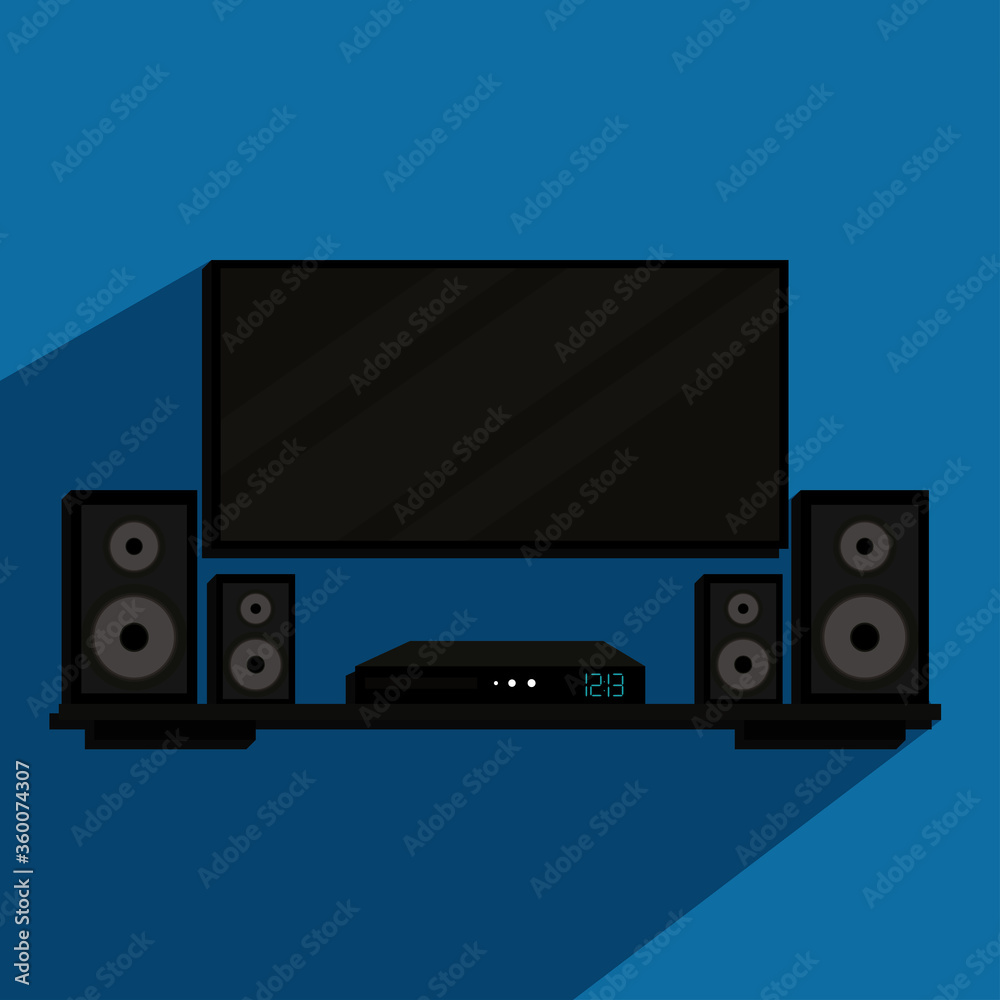 Obraz premium Home theater system