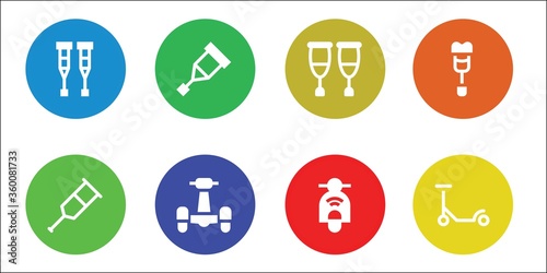 Modern Simple Set of invalid Vector filled Icons