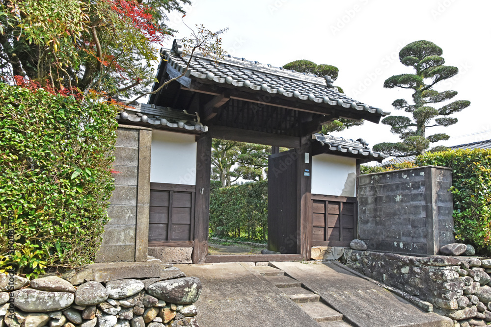 武家屋敷のある町 出水市麓 武家屋敷のある町 出水市麓