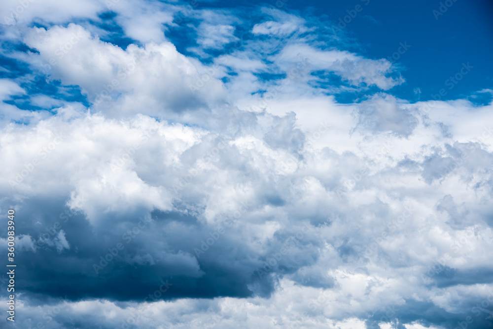 Blue sky with white clouds, cloudscape clear cloudy sky with cumulus clouds. beautiful background backdrop wallpaper Blue sky with white clouds, cloudscape clear cloudy sky with cumulus clouds. beautiful background backdrop wallpaper