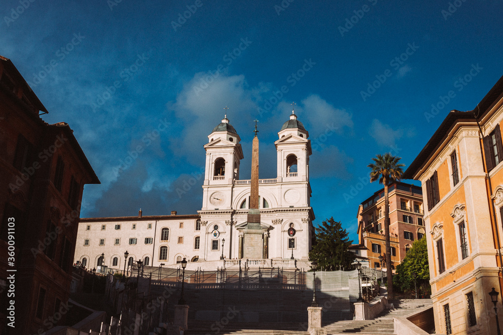 Spanish Steps, Monument in Rome, Italy