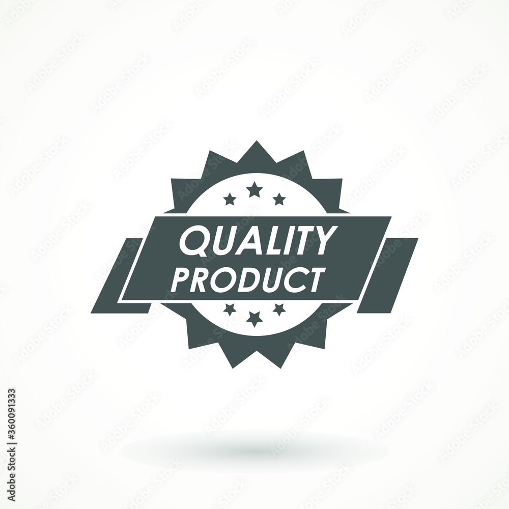 Quality product Ribbon Approved certificate icon isolated on white background Quality product Ribbon Approved certificate icon isolated on white background