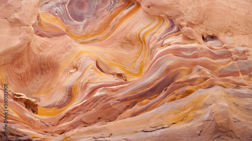 Stones and textures of the Colored Canyon, Egypt