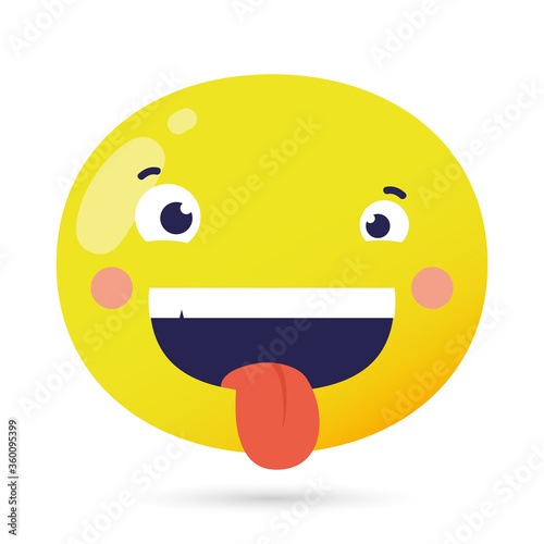 emoji face crazy funny character