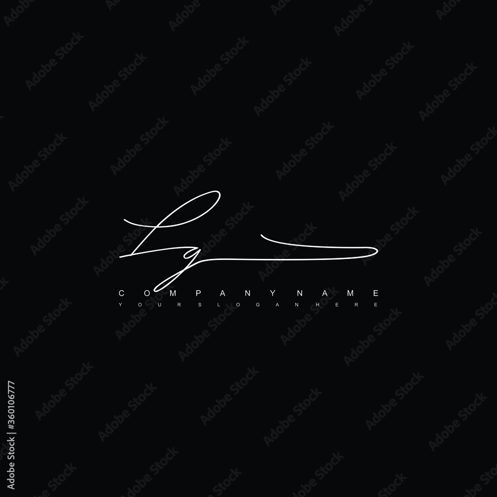LG initials signature logo. Handwriting logo vector templates. Hand drawn Calligraphy lettering Vector illustration.
LG initials signature logo. Handwriting logo vector templates. Hand drawn Calligraphy lettering Vector illustration.