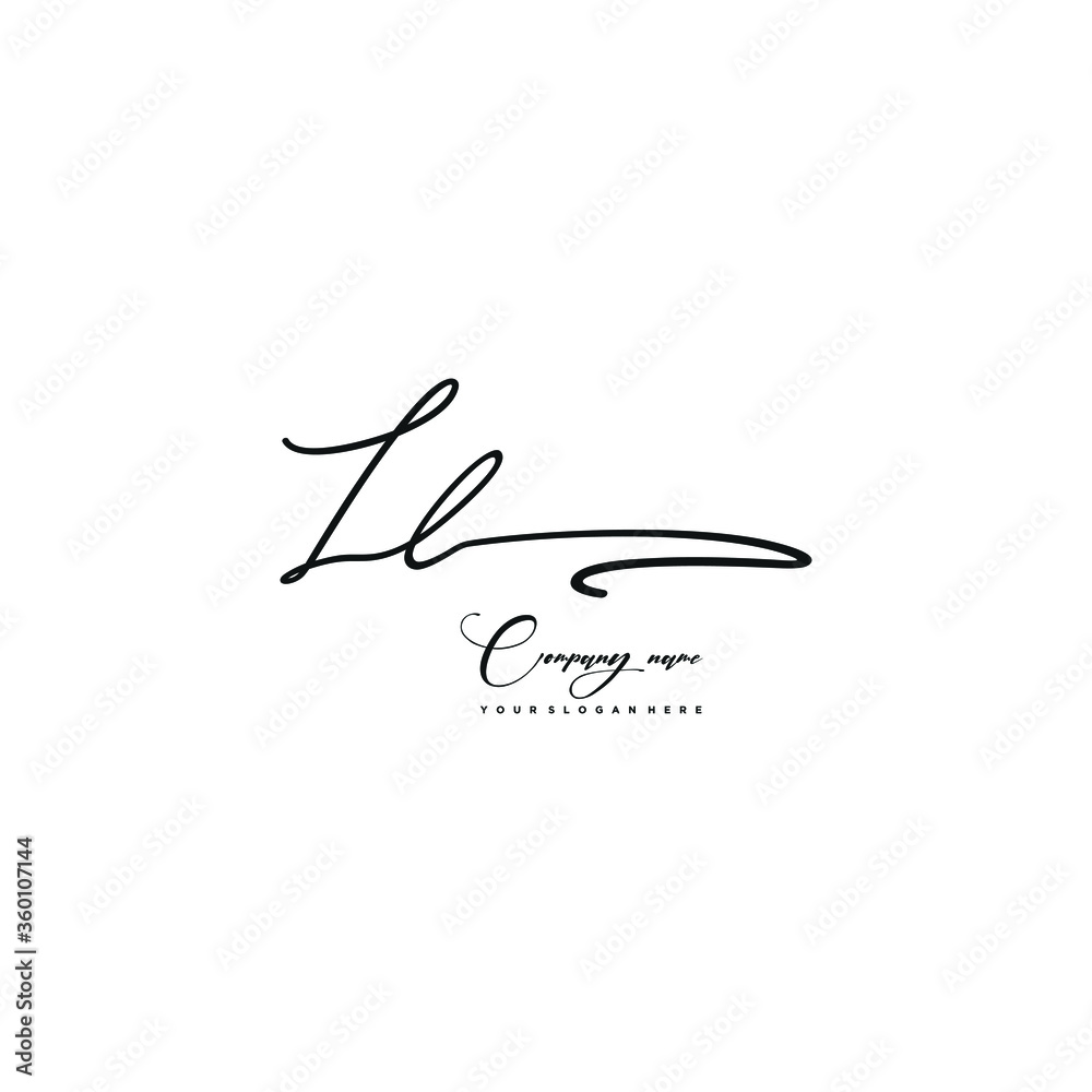 LL initials signature logo. Handwriting logo vector templates. Hand drawn Calligraphy lettering Vector illustration.
LL initials signature logo. Handwriting logo vector templates. Hand drawn Calligraphy lettering Vector illustration.