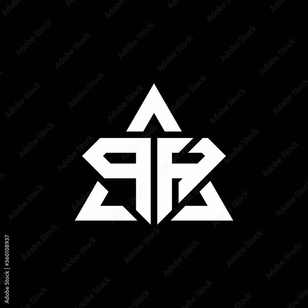 PH monogram logo with diamond shape and triangle outline PH monogram logo with diamond shape and triangle outline