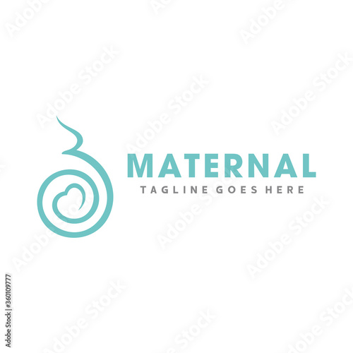 Maternal Logo, Maternal Health Logo Design
