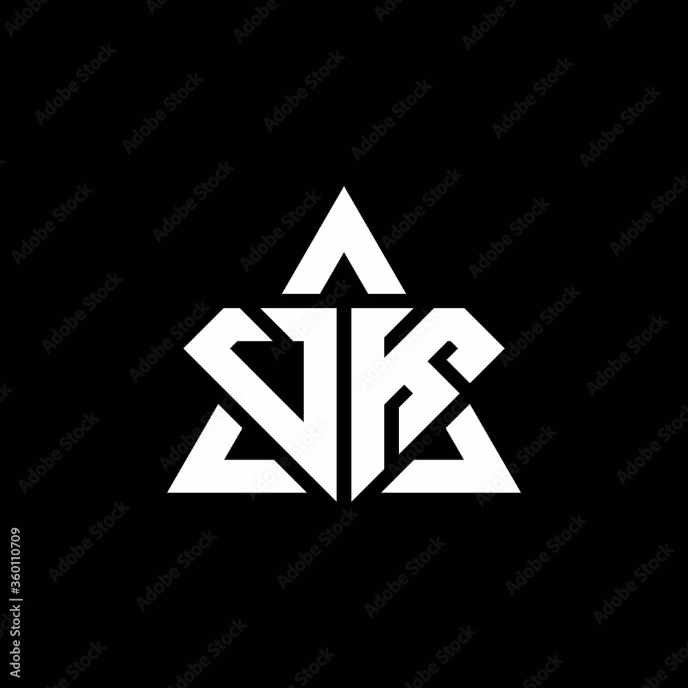 VK monogram logo with diamond shape and triangle outline VK monogram logo with diamond shape and triangle outline