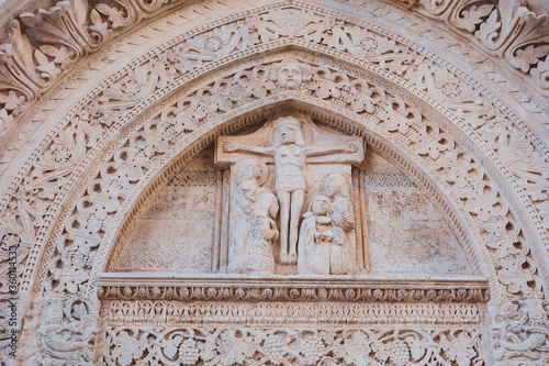 Basilica cathedral church of St. Maria Assunta. Conversano. Puglia. Italy. 