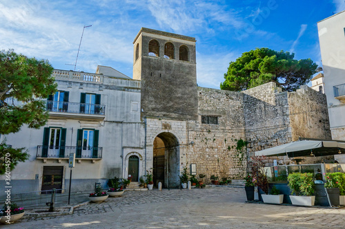 Porta tarantina. Conversano. Puglia. Italy.