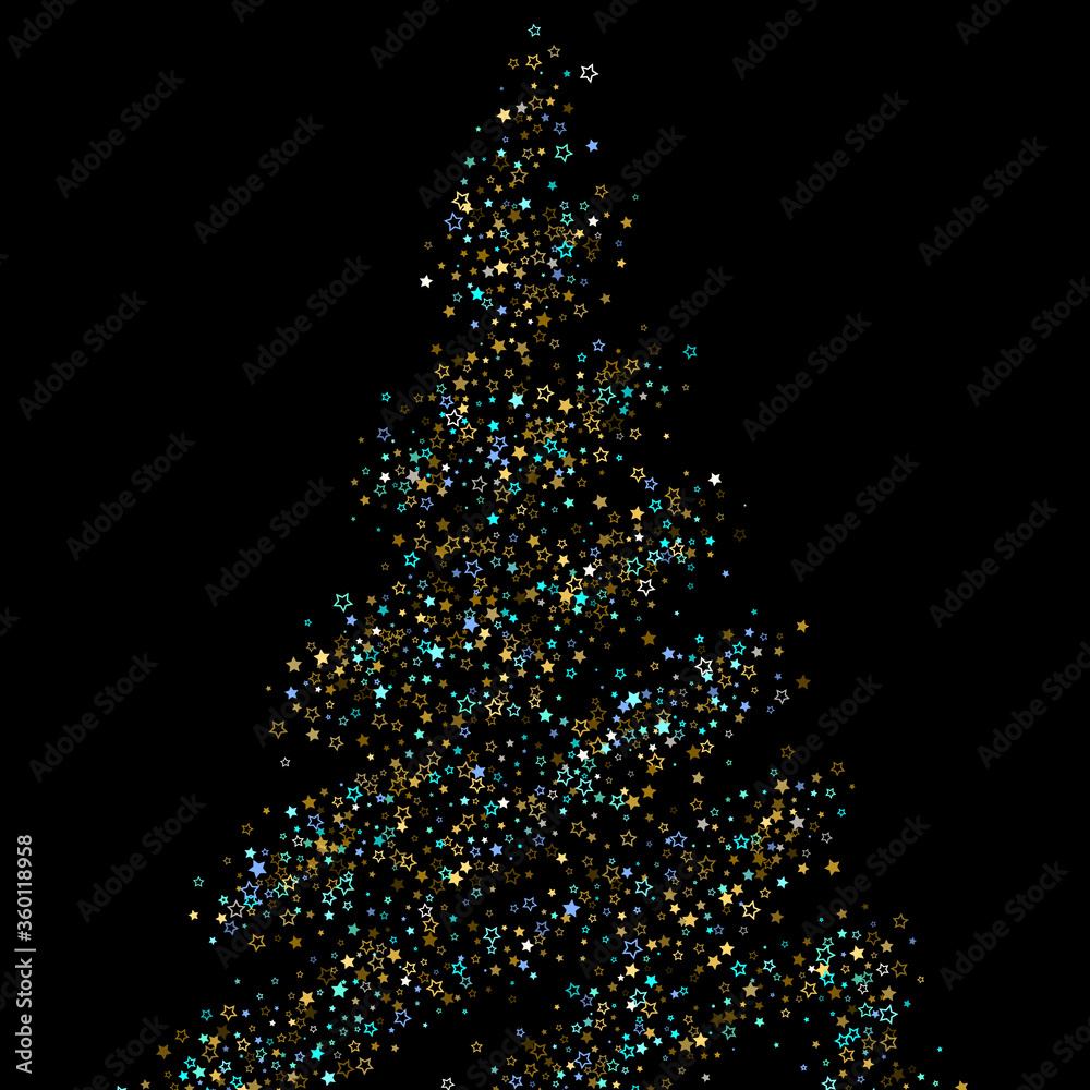 Gold, Blue stars, sprocket, shiny confetti. Gold, Blue stars, sprocket, shiny confetti.