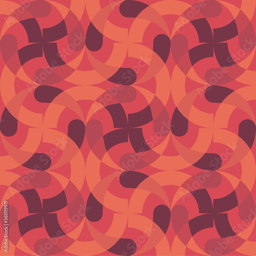Vector round abstract geome...