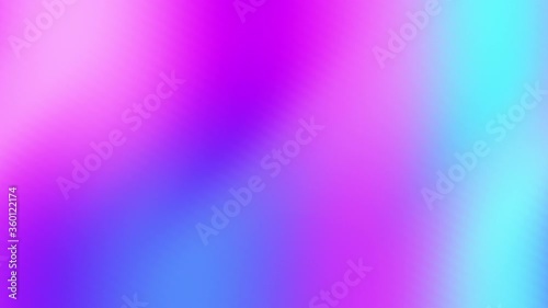 Trendy colourful holographic gradient background animation with seamless loop