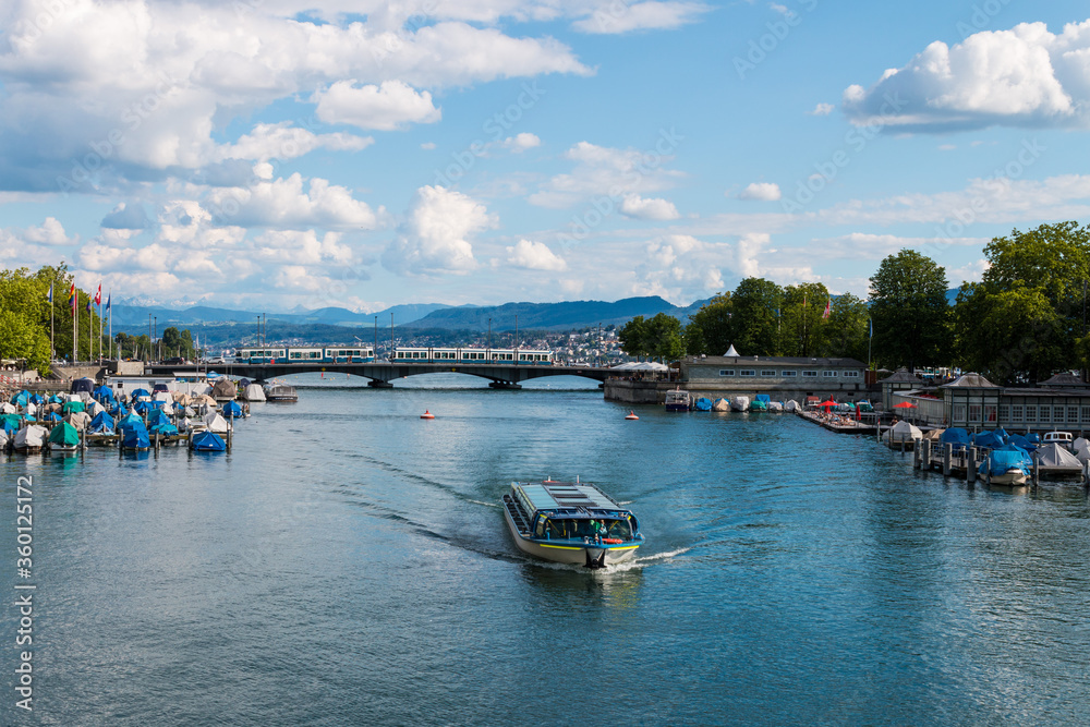 Aussicht in Richtung Zürichsee