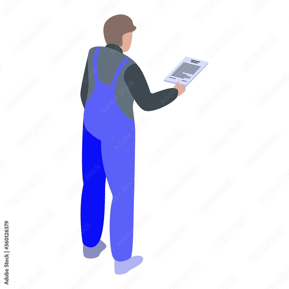 Furniture courier icon. Isometric of furniture courier vector icon for web design isolated on white background Furniture courier icon. Isometric of furniture courier vector icon for web design isolated on white background
