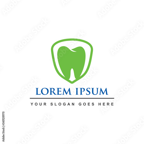 DENTAL SHIELD LOGO , DENTAL CLINIC LOGO