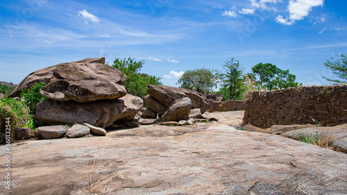 rock pebbles at fort patiko