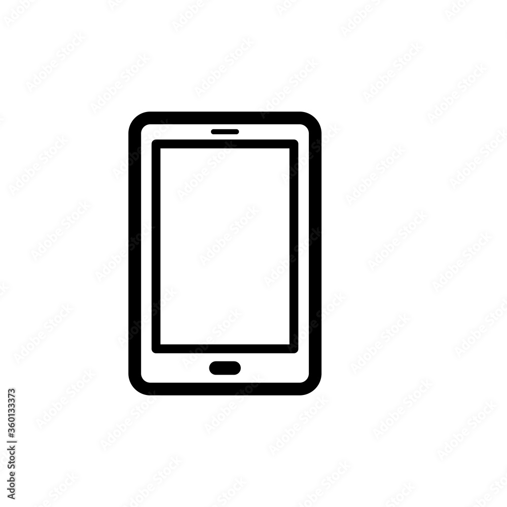 tablet icon logo illustration design tablet icon logo illustration design