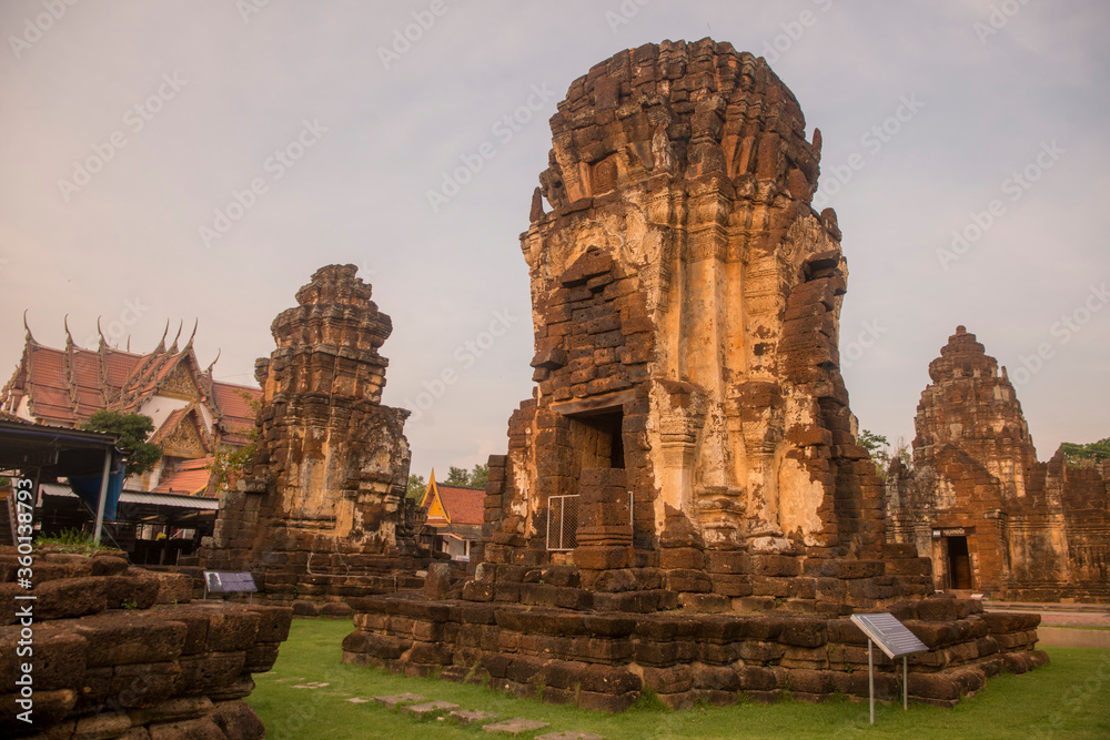 THAILAND PHETBURI WAT KAMPHAENG LAENG TEMPLE THAILAND PHETBURI WAT KAMPHAENG LAENG TEMPLE