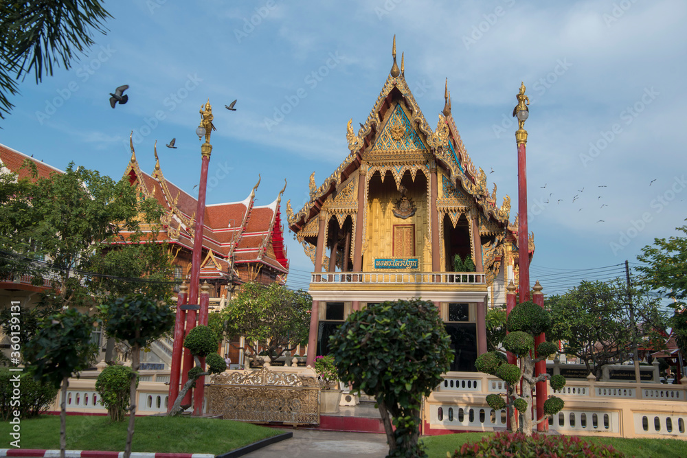 Obraz premium THAILAND PHETBURI WAT KONG KARARM WORAWIHAN