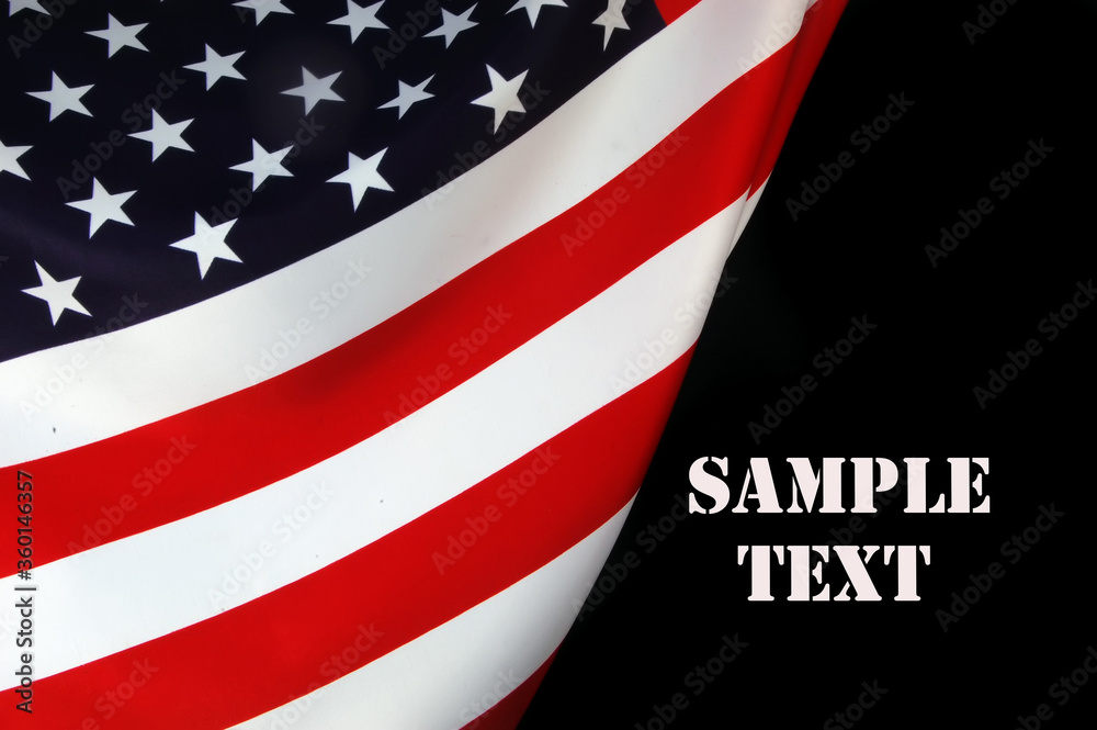 Fototapeta premium Flag USA as a patriotic background