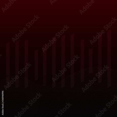 sfondo rosso con barre
