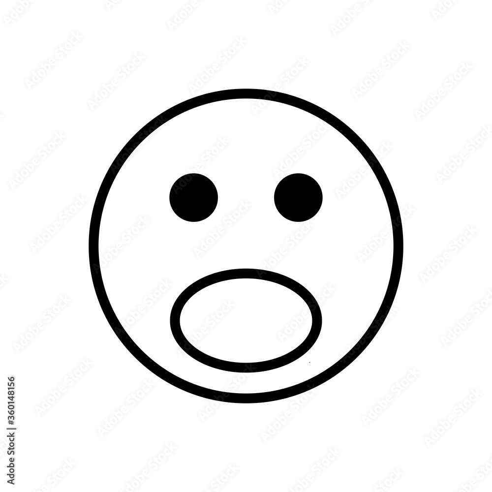 Fototapeta premium emoticon - emoji icon vector design template