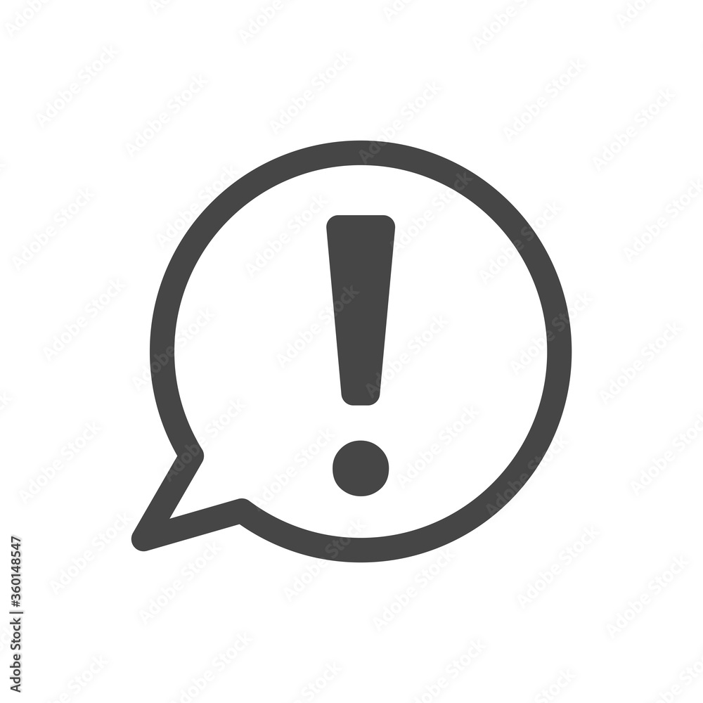 exclamation symbol icon vector design template exclamation symbol icon vector design template