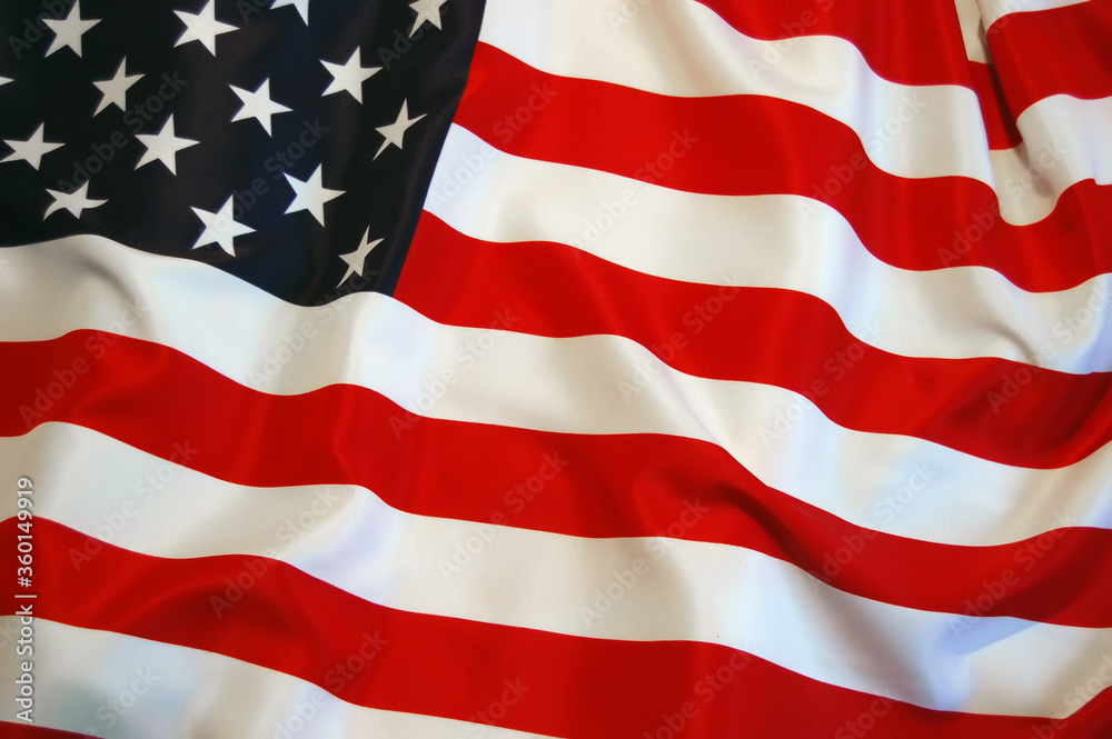 Obraz premium Flaga USA jako tło patriotyczne