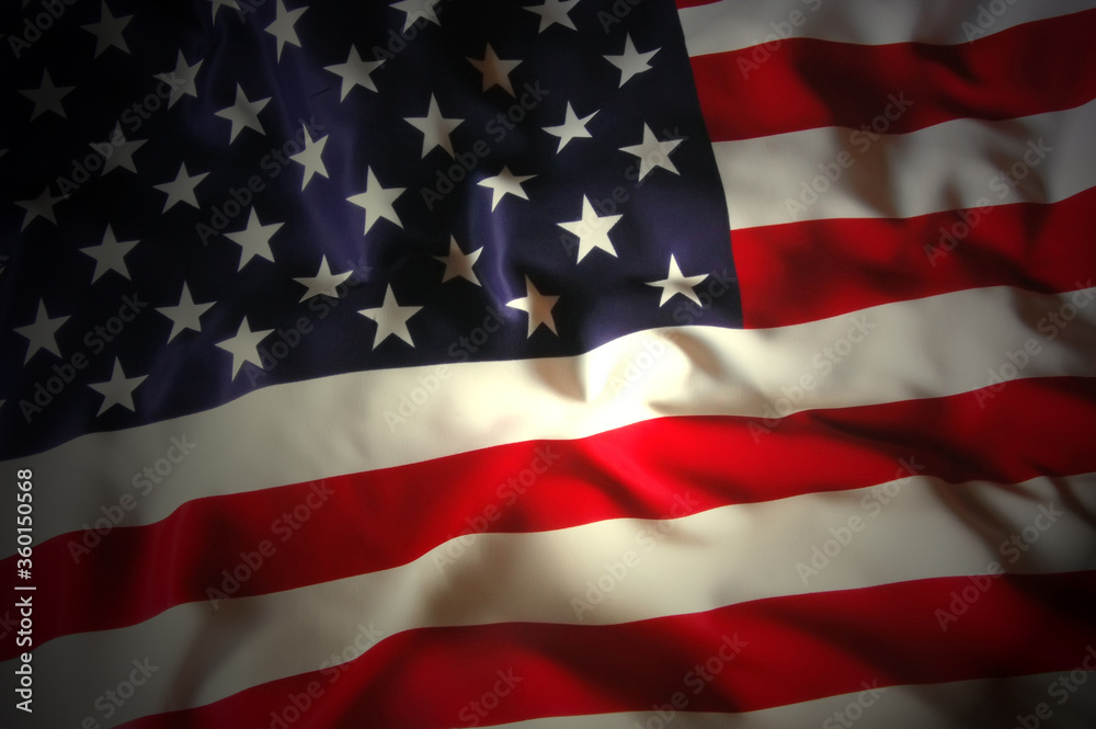 Obraz premium Flag USA as a patriotic background