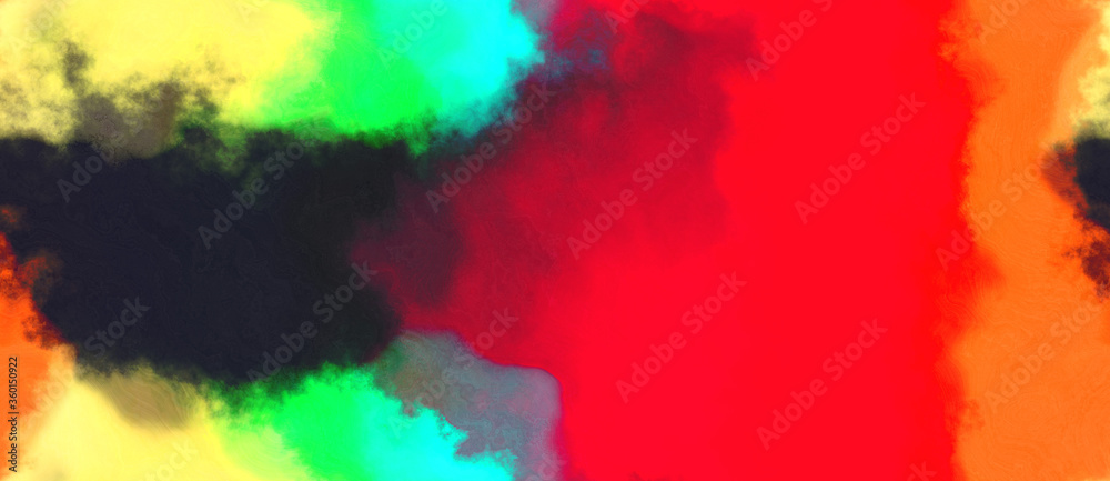 abstract watercolor background with watercolor paint with crimson, very dark blue and khaki colors