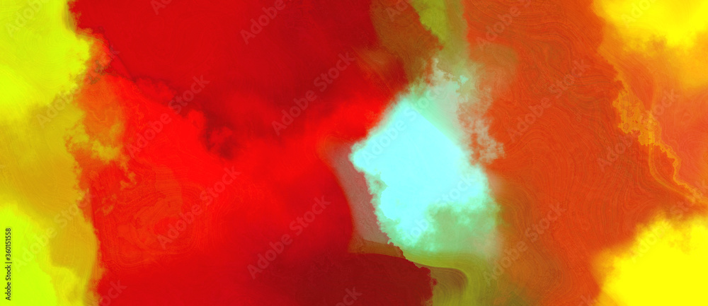 abstract watercolor background with watercolor paint with firebrick, gold and bronze colors and space for text or image