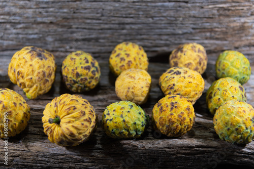 The araticum (Annona crassiflora) is a fruit native to the cerrado and belongs to the family Annonaceae.