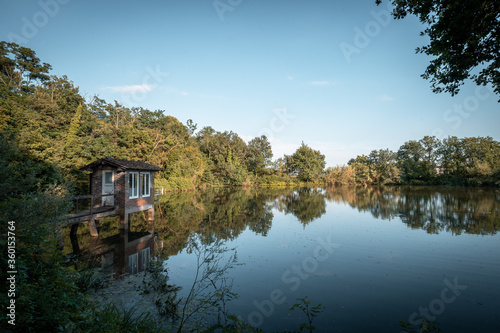 vista sul lago