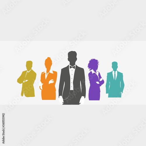 business people icons