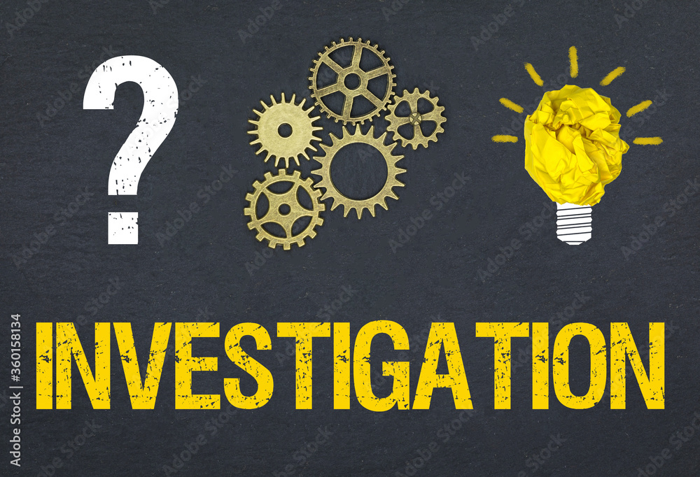 Obraz premium Investigation