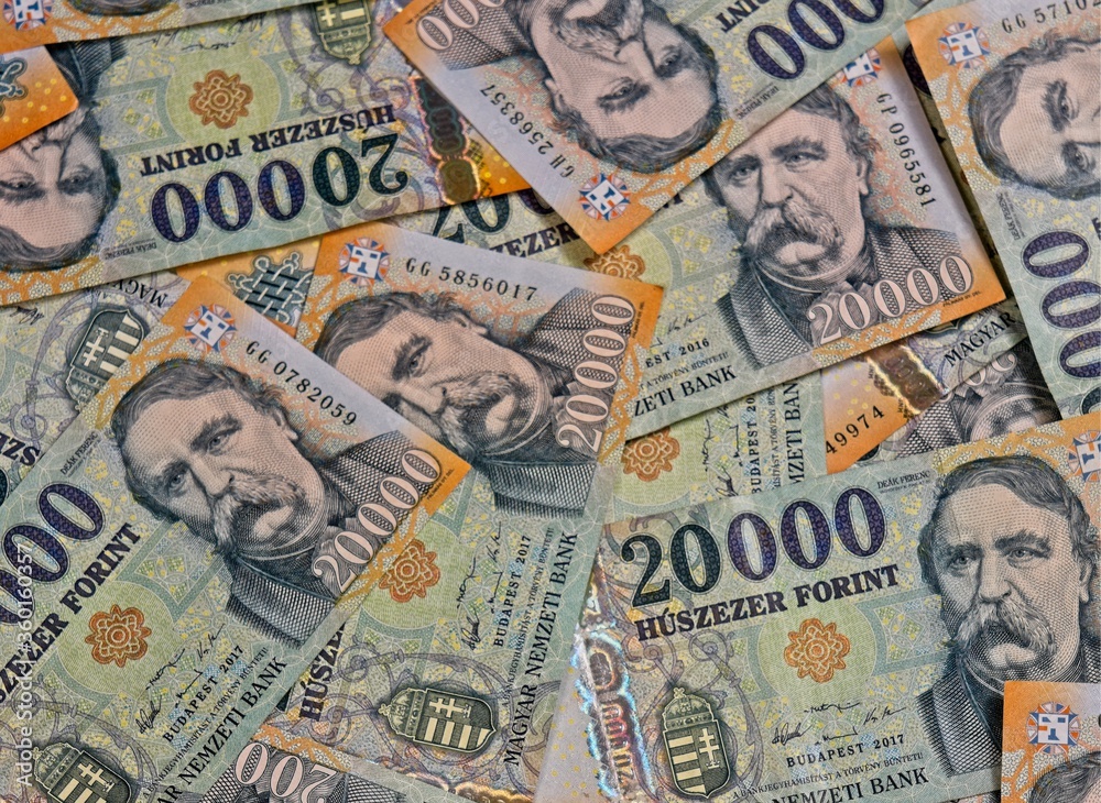 Hungarian forint bills