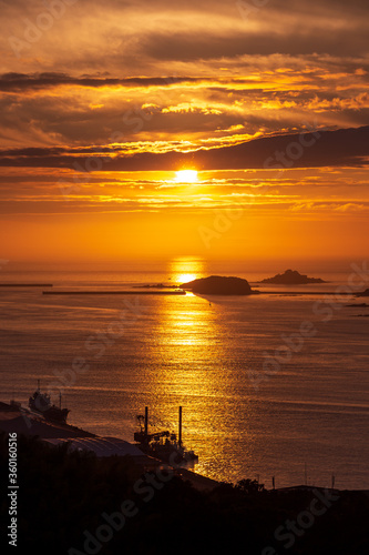 長崎の夕陽 © TOMO
