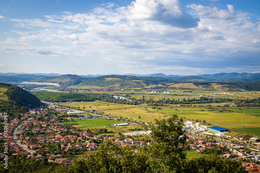 The view from Fortress of Deva