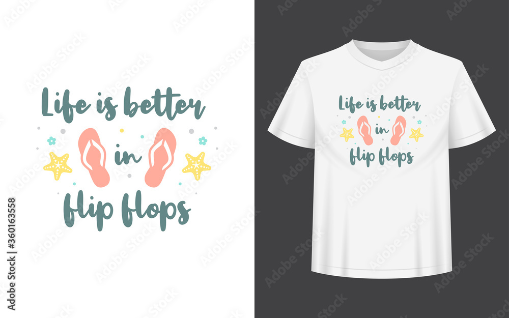 Summer quote or saying can be used for t-shirt, mug, greeting card, photo overlays